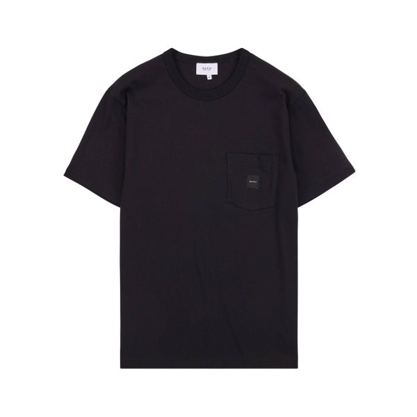 Square Pocket T-Shirt, Black