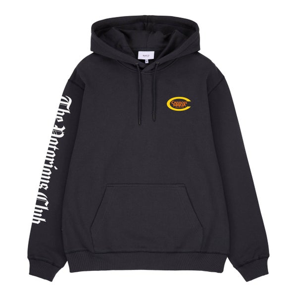 Club Burger Hooded Sweatshirt, Black