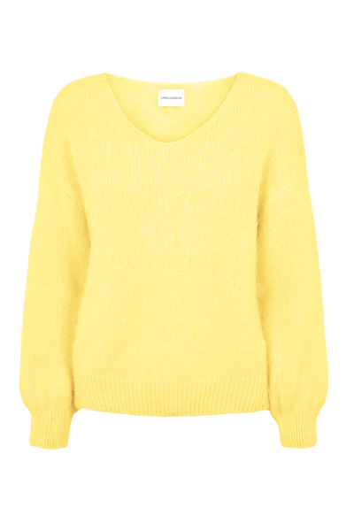 Milana LS Alpaca Pullover, Light Yellow