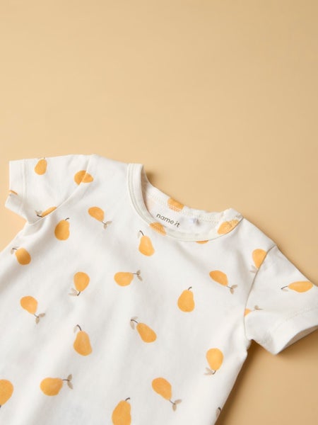 NBNOpear Sunsuit, Cloud Dancer