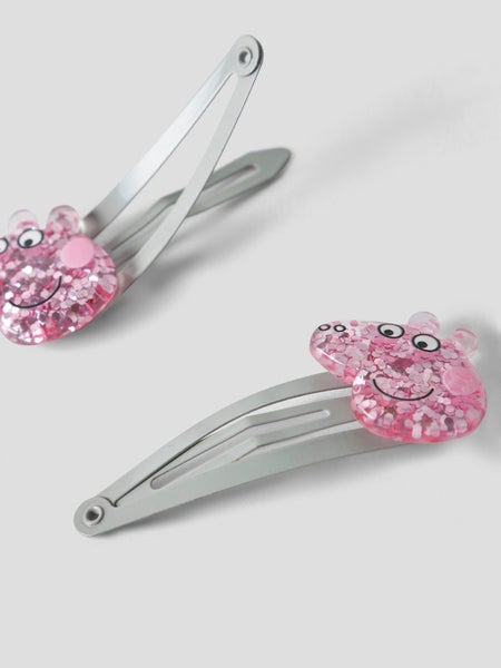 NMFArna Peppa 2P Hairclips, Pale Aqua