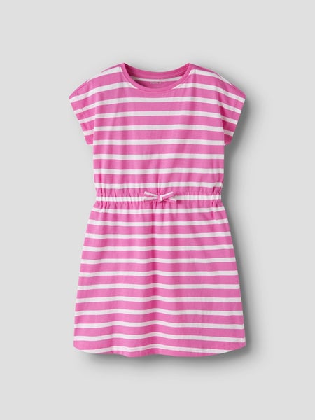 NKFMie Dress, Strawberry Moon -Stripes