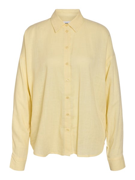 NMLeilani Loose Shirt, French Vanilla