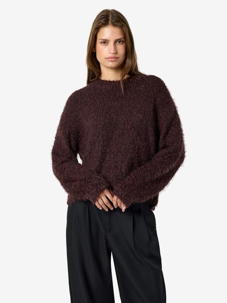 NMSassy Knit, Chocolate Plum
