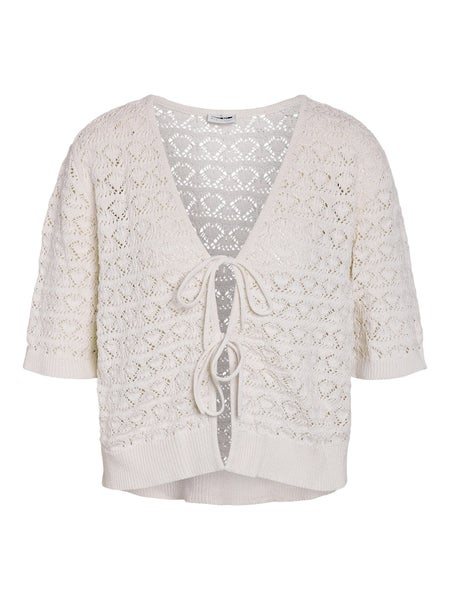 NMLaika Tie Knit Top, Birch