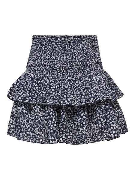 ONLZoey Layred Skirt, Night Sky - Fernanda Flower
