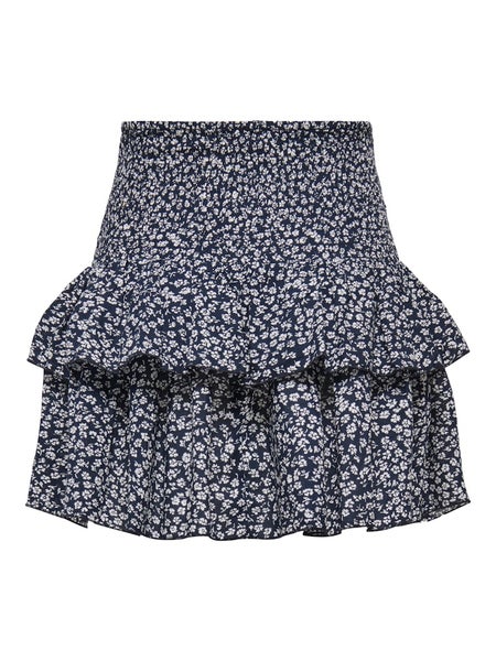 ONLZoey Layred Skirt, Night Sky - Fernanda Flower