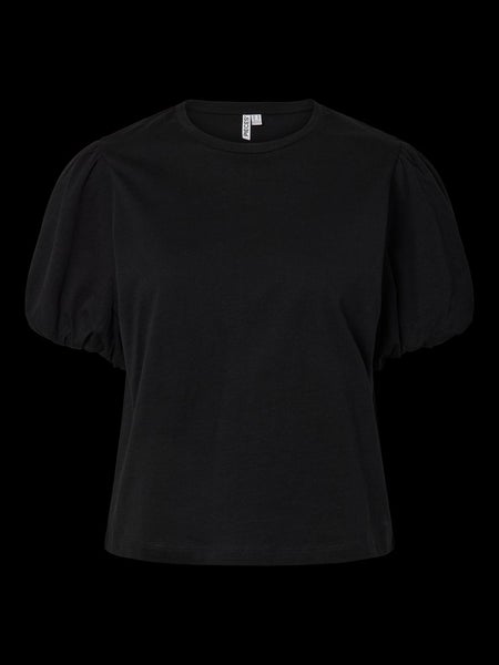 PCPernilla Puff T-Shirt, Black