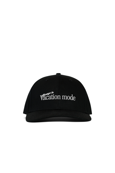 Vacation Mode Dad Cap, Black