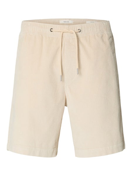 SLHRegular-Jace Corduroy Shorts, Fog