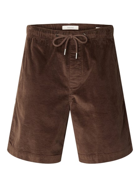 SLHRegular-Jace Corduroy Shorts, Bracken
