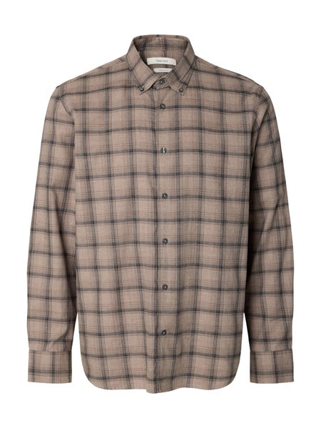 SLMRegcole Jay Melange Shirt, Cornstalk
