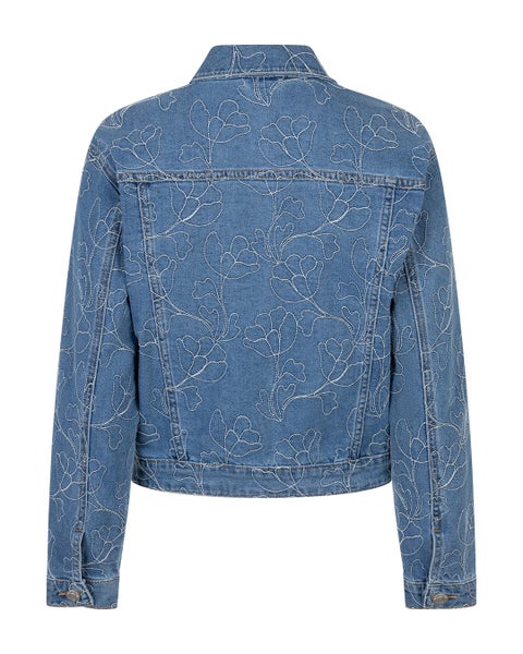 Sally Jacket Embroidery, Bleach