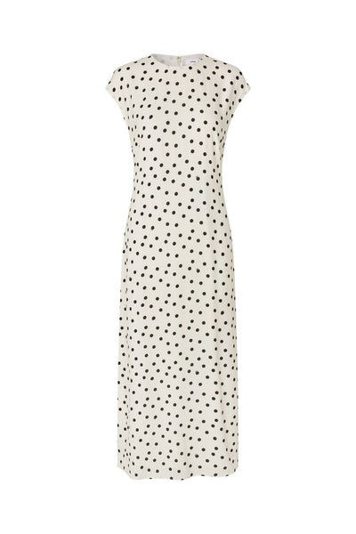 Sapoppy Dress 16060, Drifting Dots Egret