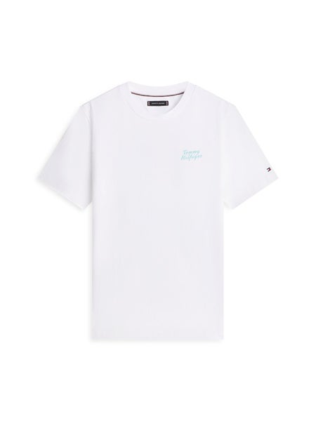 Palm Photo Print Tee, White