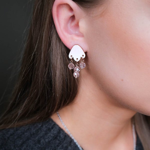 Vanamo Korvakorut 4 Helme&auml;, Vaaleanpunainen