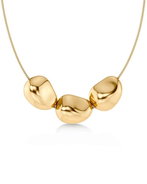 Leora Necklace Multi L, Gold