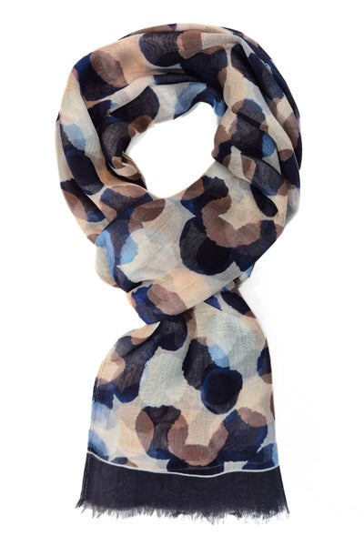 Lula - Lyocell Scarf, Dark Blue