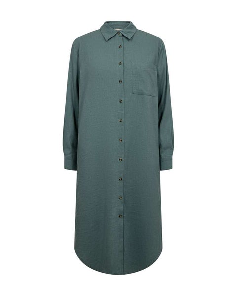 FQLava Shirt Dress, Dark Forest