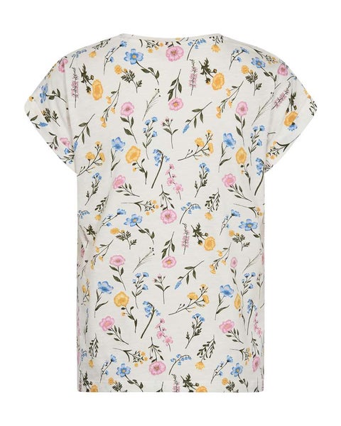 FQViva Tee, Star Off-White W. Golden Haze