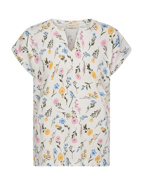 FQViva Tee, Star Off-White W. Golden Haze