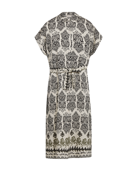 FQJony Dress, Moonbeam w. Black