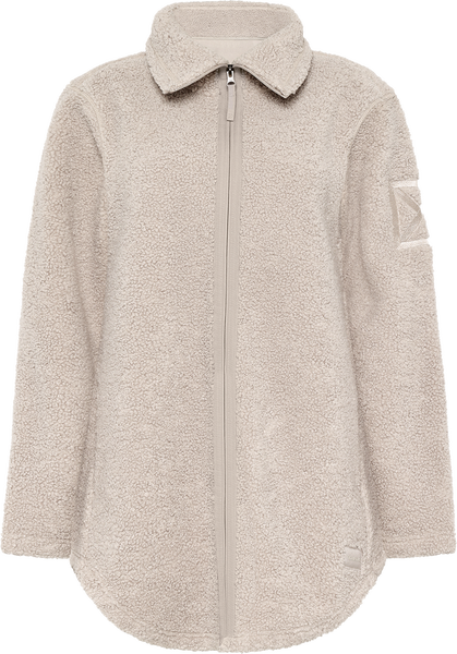 Umi Full-Zip Fleece Jacket, Clay Beige