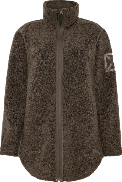 Umi Full-Zip Fleece Jacket, Dark Mocha