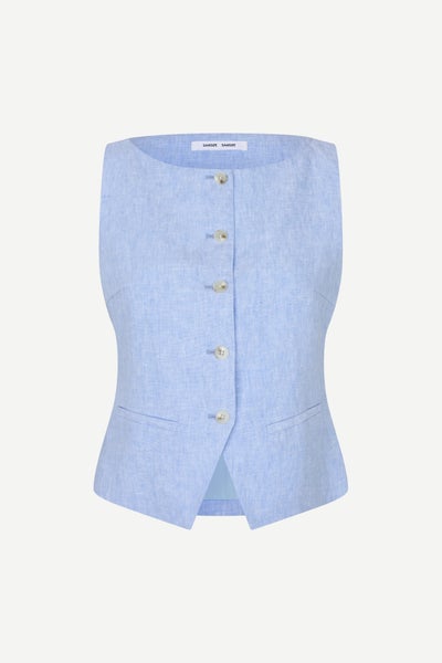 Saloves Vest 14329, Bel Air Blue Mel.